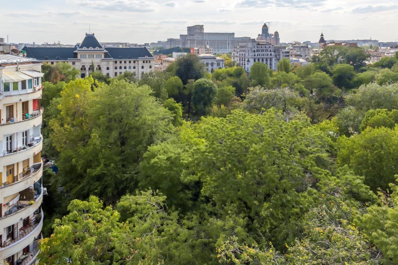 Panoramic Cismigiu Park Apartman Bukarest Kültér fotó